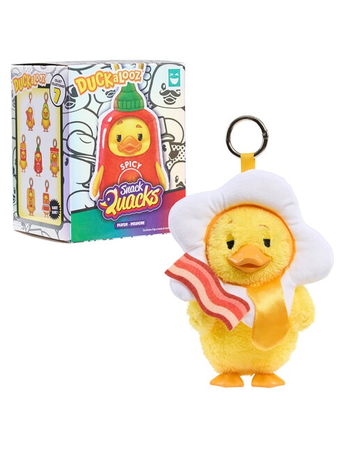 Happy Haul Duck Snack Quacks Clip-On Plush Blind Box, Assorted product photo