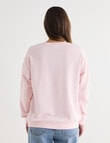 Denim Republic Beau Sweatshirt, Pink product photo View 02 S