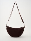 Zest Moon Cord Crossbody Bag, Chocolate product photo View 02 S