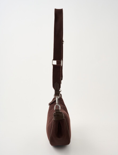 Zest Moon Cord Crossbody Bag, Chocolate product photo View 04 L