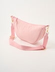 Zest Moon Cord Crossbody Bag, Pink product photo View 03 S