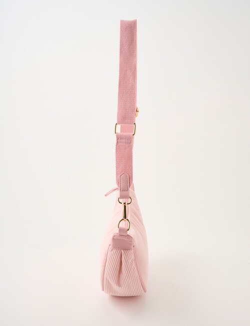 Zest Moon Cord Crossbody Bag, Pink product photo View 04 L
