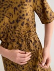 State of play Chloe Bias Dress, Tortoiseshell Print product photo View 05 S
