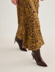 State of play Chloe Bias Dress, Tortoiseshell Print product photo View 06 S