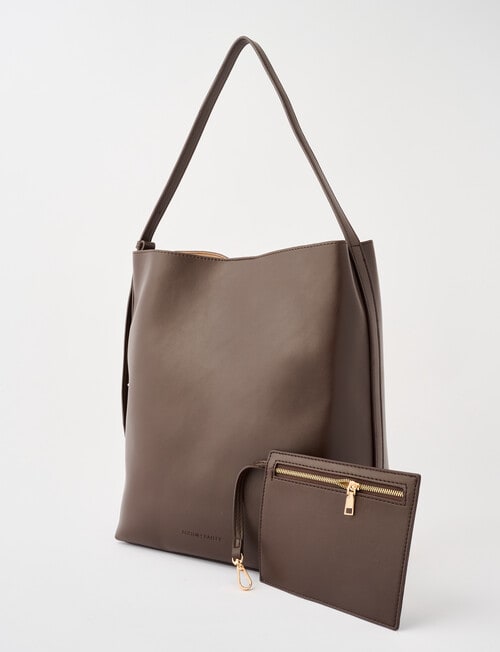 Boston + Bailey Ivy Bucket Bag, Espresso product photo View 03 L
