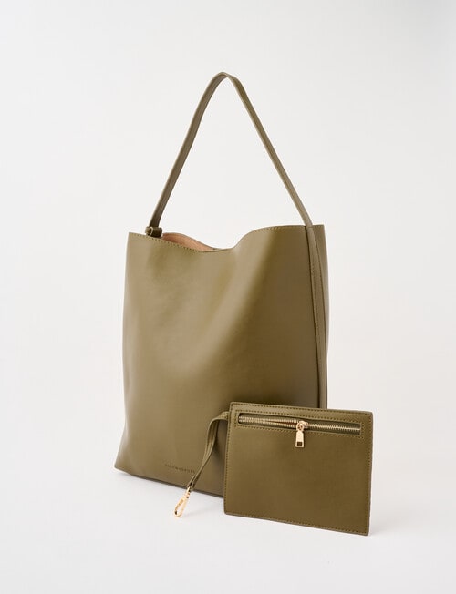 Boston + Bailey Ivy Bucket Bag, Olive product photo View 03 L