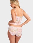 Jockey Paris Bamboo Bikini Brief, Bouquet Rose product photo View 02 S