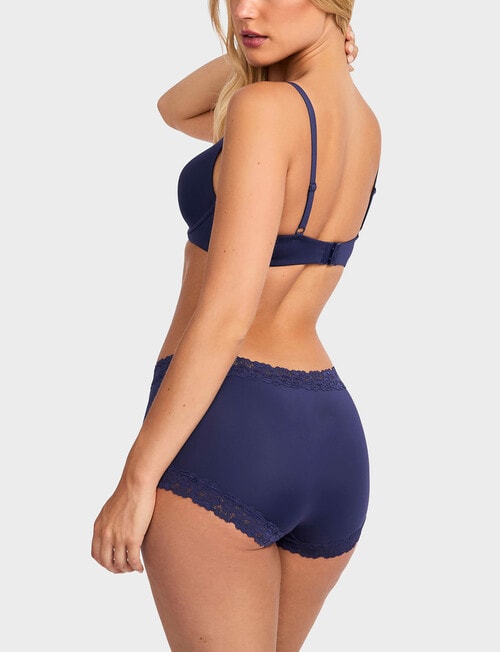 Jockey Parisienne Smooth Bra, Patriot Blue product photo View 02 L