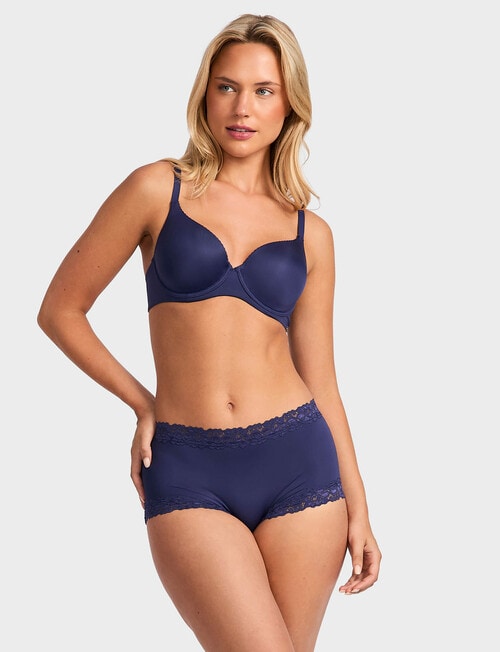 Jockey Parisienne Smooth Bra, Patriot Blue product photo View 03 L