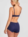 Jockey Parisienne Smooth Full Brief, Patriot Blue product photo View 02 S