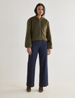 Whistle Bomber Jacket, Khaki product photo View 03 S