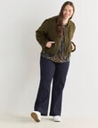 Whistle Bomber Jacket, Khaki product photo View 13 S