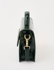 Boston + Bailey Textured Patent Crossbody Bag, Emerald product photo View 04 S