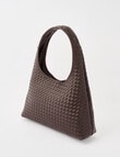 Whistle Weave Shopper Bag, Espresso product photo View 03 S