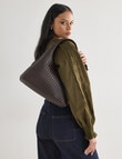 Whistle Weave Shopper Bag, Espresso product photo View 07 S