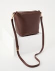 Boston + Bailey Vintage Crossbody Bag, Brown product photo