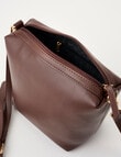 Boston + Bailey Vintage Crossbody Bag, Brown product photo View 06 S