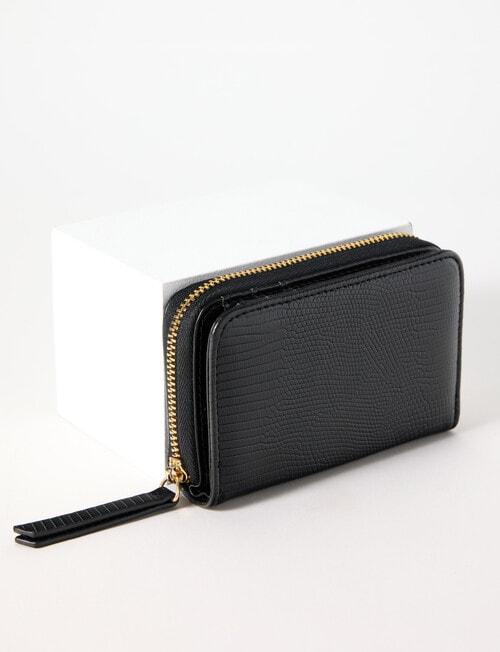 Boston + Bailey Texture Wallet, Black product photo
