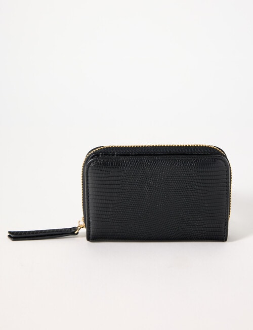 Boston + Bailey Texture Wallet, Black product photo View 02 L