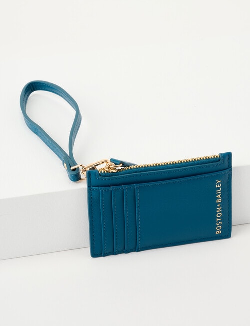 Boston + Bailey Card Holder, Teal product photo