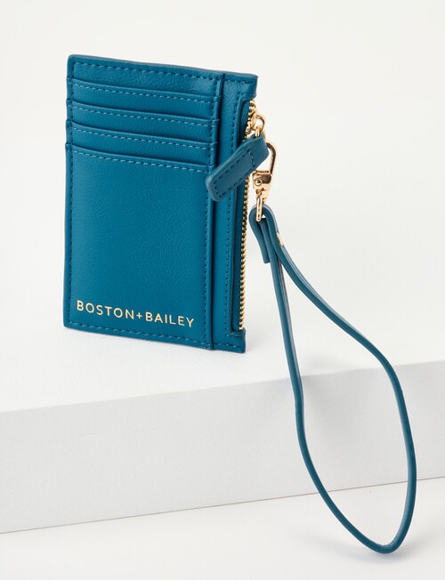 Boston + Bailey Card Holder, Teal product photo View 03 L