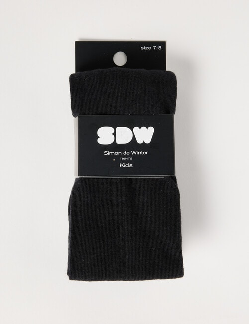 Simon De Winter Cotton Tights Black product photo View 02 L