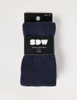 Simon De Winter Cotton Tights Navy product photo View 02 S