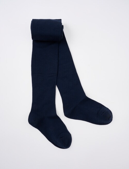 Simon De Winter Merino Wool Blend Tight, Navy product photo