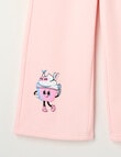 Mac & Ellie Gelato Club Wide Leg Trackpant, Light Pink product photo View 02 S
