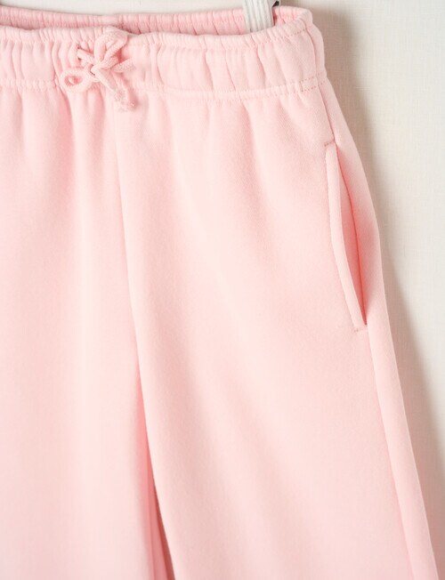Mac & Ellie Gelato Club Wide Leg Trackpant, Light Pink product photo View 03 L