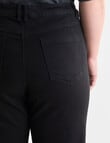 Denim Republic Curve Utility Jean, Black product photo View 06 S