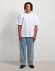 AIR SPACE Oversized Tee, White product photo
