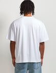 AIR SPACE Oversized Tee, White product photo View 03 S