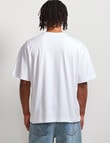 AIR SPACE Oversized Tee, White product photo View 03 S