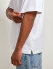 AIR SPACE Oversized Tee, White product photo View 04 S