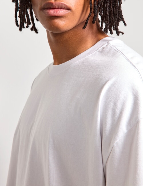 AIR SPACE Oversized Tee, White product photo View 05 L