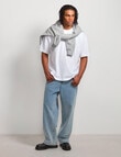 AIR SPACE Oversized Tee, White product photo View 06 S