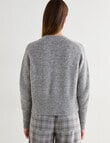 Jigsaw Kindred Cardigan, Silver Marle product photo View 02 S
