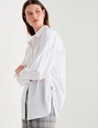 Jigsaw Audrey Shirt, White product photo