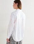 Jigsaw Audrey Shirt, White product photo View 02 S