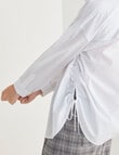 Jigsaw Audrey Shirt, White product photo View 04 S