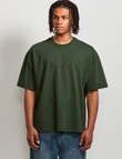 AIR SPACE Oversized Tee, Emerald Green product photo View 05 S