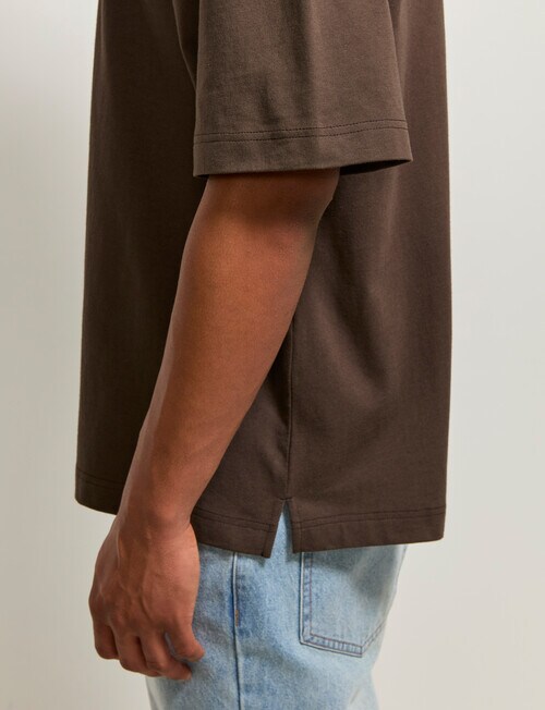 AIR SPACE Oversized Tee, Espresso product photo View 07 L