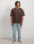 AIR SPACE Oversized Tee, Espresso product photo View 08 S