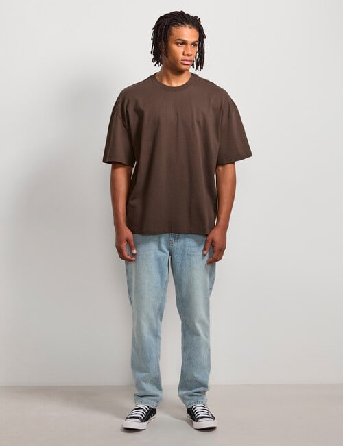 AIR SPACE Oversized Tee, Espresso product photo View 08 L