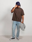 AIR SPACE Oversized Tee, Espresso product photo