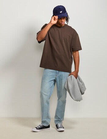 AIR SPACE Oversized Tee, Espresso product photo