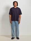 AIR SPACE Oversized Tee, Navy product photo View 06 S