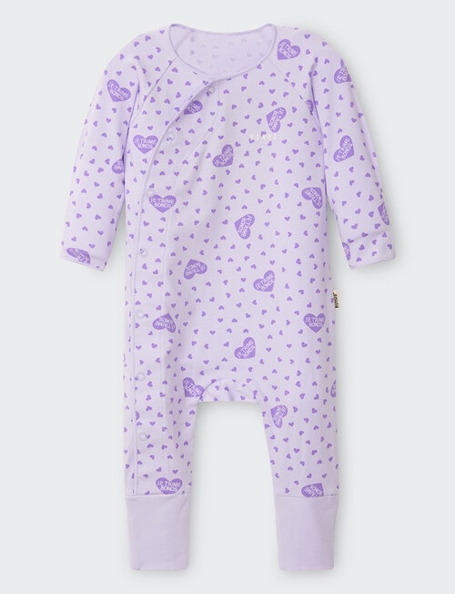 Bonds Endless Love Newbies Coverall , Purple product photo
