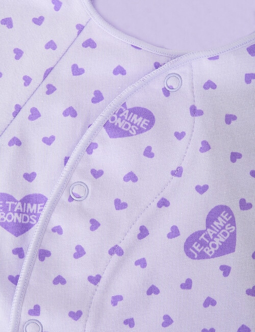Bonds Endless Love Newbies Coverall , Purple product photo View 03 L